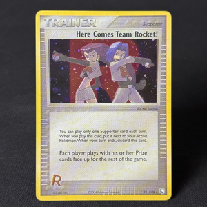 Voici la <span class=keywords><strong>Carte</strong></span> Pokémon Holo <span class=keywords><strong>Rare</strong></span> Vintage 2004 de l'Équipe Rocket, Accessoires DIY TCG pour Artisanat, Vente en Gros, Cadeaux en Vrac, Décoration de Collection - Product Image 1