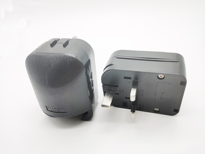 Rond 2 Broches Prise EUROPÉENNE 4.0mm Amovibles 3 Broches UK Convertisseur <span class=keywords><strong>Adaptateur</strong></span> de Prise de Courant alternatif de Connexions avec Fusible - Product Image 3