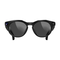 Lunettes de soleil intelligentes IA avec caméra vidéo 4K, prise de vue anti-tremblement, appels Bluetooth, traduction IA, lecteur de musique ChatGPT et module Wi-Fi