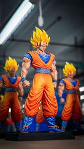 Nuovo Stock 32cm JT Son Goku PVC <span class=keywords><strong>Action</strong></span> <span class=keywords><strong>Figure</strong></span> drago Z Manga DBZ statua modello Anime bambola giocattoli da collezione regali - Product Image 4