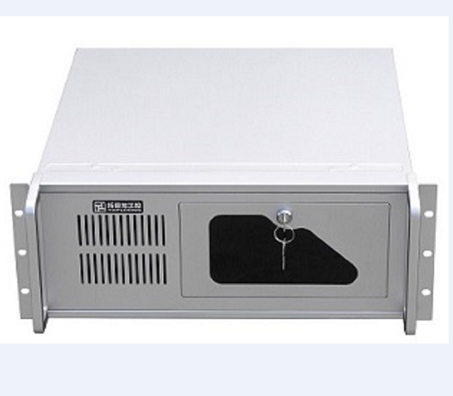DIY Industrial ATX Rack Server Chassis 4U Aluminum Alloy with Fan in Stock
