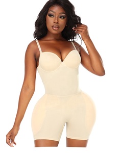 2024 nouvelles femmes sans couture Abdomen contrôleur bout à bout rembourré dos nu corps Shaper avec soutien-gorge pour dames mince et soulever shapewear - Product Image 4