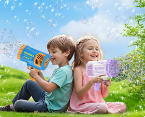 맞춤형 다용도 유니섹스 버블건 40홀 ABS 플라스틱 야외 장난감 어린이 파티용 및 선물용 - Product Image 6