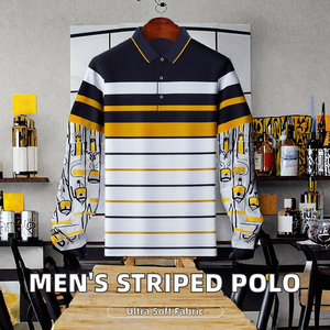 Camisa de Verano Nueva para Hombre, de Manga Corta, Bordada, Tejida, Transpirable, de Algodón Fino, con Solapa para Negocios, con Letras - Product Image 2