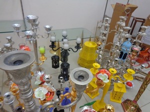 Candelabro romántico para boda o fiesta, centro de mesa, soporte de vela - Product Image 4