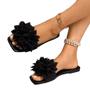 Sandales d'été et de printemps pour femmes, sexy, respirantes, à lacets, à bout ouvert, avec semelle intérieure en TPR, en PU de haute qualité, pour l'extérieur, vente en gros - Product Image 1
