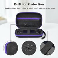 Étui pour console de jeu portable pour RG35XX H/ HRG28XX / RG353V/ RG353VS/ R36S / R36MAX Émulateur portable de jeu Étui de voyage