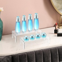 Présentoir en acrylique détachable à faible MOQ, support en U empilable, étagère décorative transparente de qualité supérieure pour la maison, le bureau et le marché