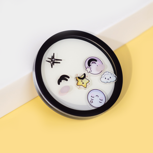 Holo <span class=keywords><strong>Custom</strong></span> Shaker Acrílico Mosquetão <span class=keywords><strong>Keychain</strong></span> UV e Digital Impresso Feito de Plástico Durável e Liga de Zinco - Product Image 2