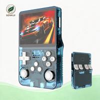 Console de jeu portable rétro R36S, écran IPS de 3,5 pouces, batterie de 3200 mAh, boîte de jeu, console de jeu classique pour enfants