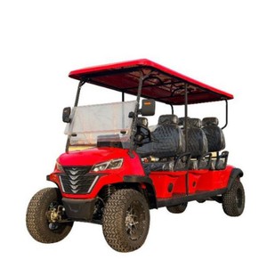 Véhicule de tourisme électrique à 10 places, quatre roues motrices, modèle FD006C, pour les excursions et les familles - Product Image 1
