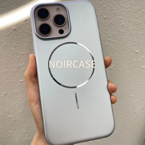 Slim PC Business Phone Case para hombres-Carga inalámbrica magnética, <span class=keywords><strong>brillo</strong></span> metálico, antiarañazos, diseño elegante - Product Image 3