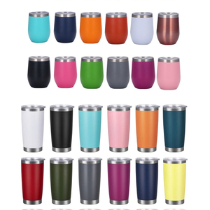 AT PACK Personalized 12oz 20oz Stainless Steel Vacuum Insulated Leak Proof Thermal Water Bottle <strong>Thermo</strong> Tumbler Coffee <strong>Mug</strong> - Product Image 1