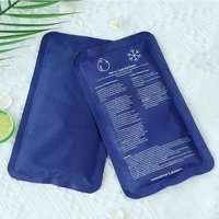 Compresse froide réutilisable en gel, taille personnalisable, vente en gros, soulagement de la douleur, fournitures de rééducation thérapeutique, 28*24cm, 250g/350g