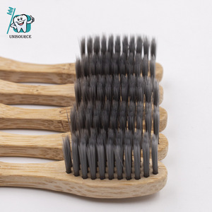 Cepillo de dientes de bambú con cerdas suaves, mango natural para adultos, cepillo de dientes manual TBB909 - Product Image 5