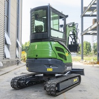 Excavator Mini HIGHTOP HT 25 Hidrolik Crawler Mini Excavator 2500kg Peralatan Pemindah Tanah Dijual