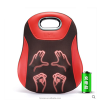 Coussin de Massage Rechargeable de haute qualité, dispositif pour pétrir le dos, 3d, chauffant