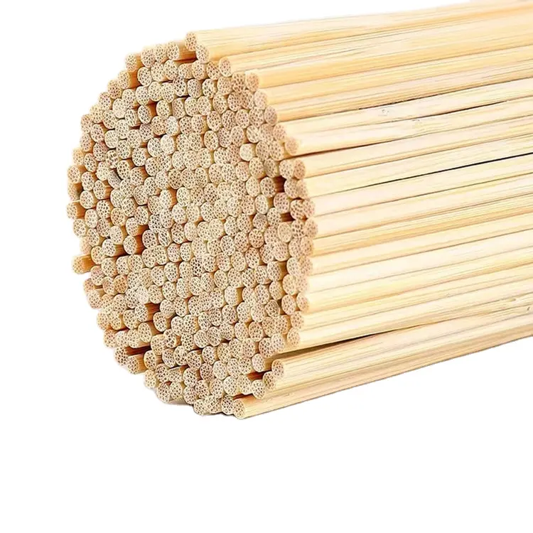 Bastão de bambu econômico direto da fábrica chinesa para venda varas baratas de bambu