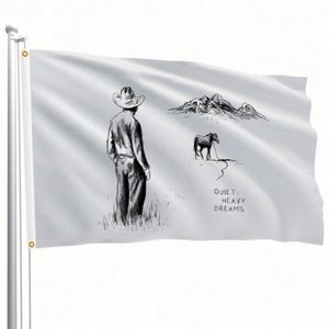 Banderas Publicitarias Digitales para Exteriores, Banderas de Doble Cara 100% Poliéster para Fanáticos de la Música - Product Image 3