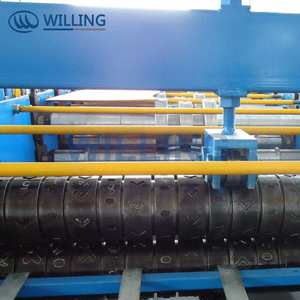 屋根製造ギア/ベアリング/モーターコア380V金属デッキ装置用の新しい<span class=keywords><strong>Willing</strong></span>スチールデッキフレームロール成形機 - Product Image 1