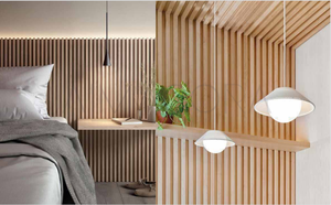 Hiện đại Bán hàng nóng 4 rãnh sang trọng trong nhà nhà máy cung cấp trực tiếp ý tưởng Nội Thất Tường bao gồm tấm ván WPC Panel tường - Product Image 6