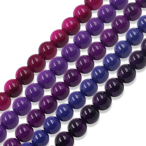1 brin <span class=keywords><strong>de</strong></span> <span class=keywords><strong>perles</strong></span> en verre poli violet <span class=keywords><strong>de</strong></span> 10 mm, couleurs mélangées, prix bas, vente en gros, <span class=keywords><strong>perles</strong></span> opaques en vrac pour la fabrication <span class=keywords><strong>de</strong></span> bijoux artisanaux et la décoration - Product Image 4