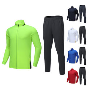 Costumes de jogging deux pièces pour hommes pantalons et vestes de course ensemble de sport vêtements de fitness réfléchissants pour hommes - Product Image 6