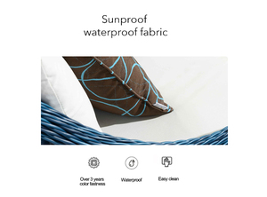 Nhôm đại dương phong cách Địa Trung Hải wicker bãi biển Chaise ngoài trời Sun Lounger sang trọng hiện đại hồ bơi phòng chờ ghế - Product Image 5