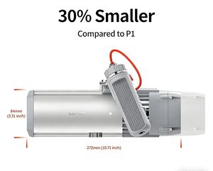 LEFEET P1 Lite 500W เครื่องขับเคลื่อนใต้น้ำแบบเหล็ก IP68 กันน้ำ ความเร็ว 3-9 กม./ชม. ใช้งานได้ 60 นาที ชาร์จไฟได้ สกู๊ตเตอร์ดำน้ำ - Product Image 1