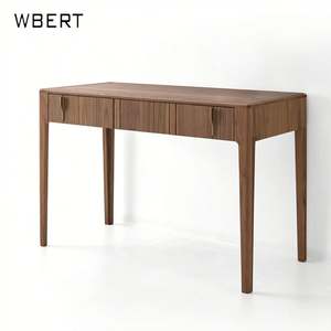 WBERT North American Black Walnut All-Solid <b>Wood</b> <b>Desk</b> Modern Simple Bedroom Computer <b>Desk</b> for Student Home Use for Living Room - Product Image 2