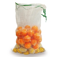 Bolsas de malla de polipropileno reutilizables, transpirables, ligeras y duraderas para envasado de cebollas, verduras y alimentos. |   Agricultura Ecológica Personalizada
