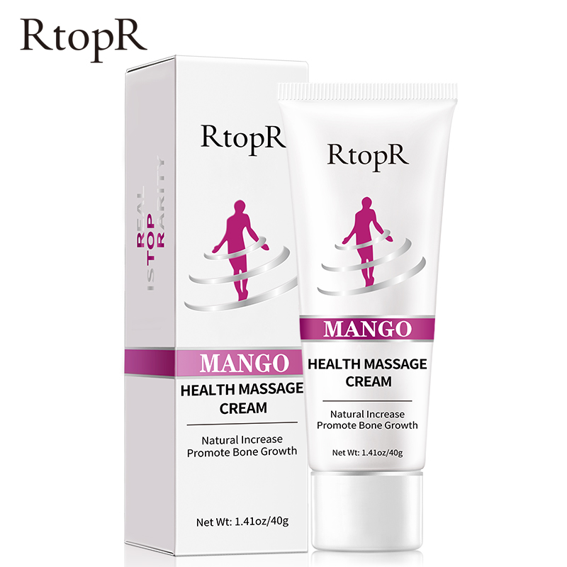 Крем для массажа ног RtopR с повышением роста и улучшением температуры, стимулятор роста костей для взрослых
