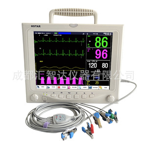 Huizhida Animal ECG <b>Clip</b> Purple Multifunctional Metal Pet Monitoring Accessory - Product Image 4
