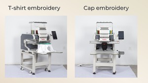 เครื่องปักคอมพิวเตอร์แบบแบนสำหรับเสื้อผ้า ยอดขายดีที่สุด ความเร็วสูง 1200 รอบต่อนาที พื้นที่ปัก 400x600 มม. พร้อมลูกปืนอเนกประสงค์ - Product Image 2