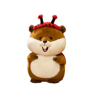 Nuovi Giocattoli di Peluche Trasformabili a Forma di Marmotte, Coccinelle e Api, Bambole Super Morbide, Regali di Compleanno per Bambini - Product Image 1