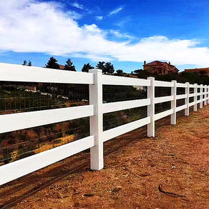 Vente en gros Clôture pour chevaux en <span class=keywords><strong>PVC</strong></span> Paddock pour chevaux en plastique vinyle Clôture en <span class=keywords><strong>PVC</strong></span> - Product Image 3