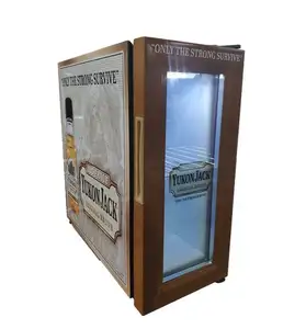 顧客ロゴデザインの高品質スリムソフトドリンクディスプレイ冷蔵庫ミニバー冷蔵庫