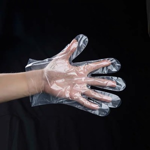 Disposable Gloves Thickened PE Film Transparent For Catering Beauty Hairdressing Housework Kitchen Hygiene - Product Image 1