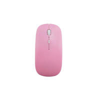 Ratón Inalámbrico Recargable RGB Personalizado, Precio de Fábrica, Más Barato, Más Vendido, Precio Promocional, Silencioso, 1200dpi