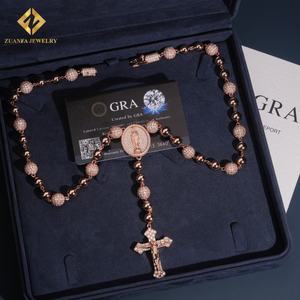 Cadena Cubana de Moissanita VVS1 de 10 mm en Oferta, Collar de Cadena con Cuentas de Moda para Hombre, Estilo Hip Hop, Diamantes Iced Out, Plata de Ley 925, GRA - Product Image 6