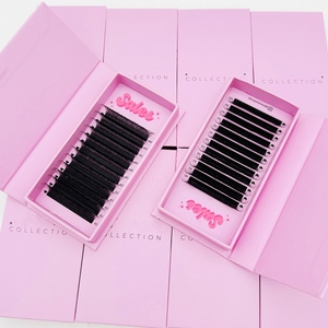 Productos de pestañas en forma de <span class=keywords><strong>Y</strong></span> individuales de longitud mixta personalizados de alta calidad Pestañas postizas suaves naturales negras mate <span class=keywords><strong>YY</strong></span> W Lash - Product Image 3