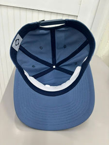 Gorra de Béisbol Personalizada de 5 Paneles, de Perfil Alto, Hecha a Medida, de Poliéster, Estilo Americano, con Cuerda, de Alta Calidad, Fabricada en Vietnam, con Cierre a Presión - Product Image 4