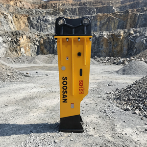 Martillo Hidráulico Grande SB151 con Herramienta de 165 mm, Rompedor de Roca Silencioso de Bajo Ruido para Excavadoras de Orugas de 41-55T para Construcción - Product Image 1