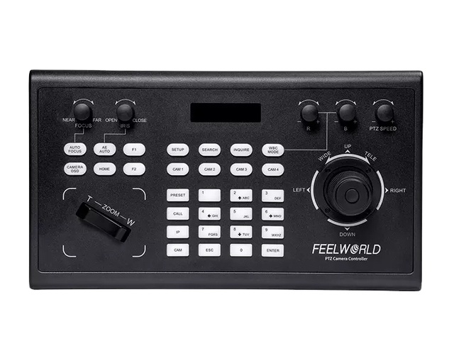 KBC10 PTZ Camera Controller With Joystick and Keyboard Control PoE Supported