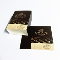 Boîte d'emballage en papier pour savon avec impression de logo personnalisée recyclée, estampage à chaud dorée