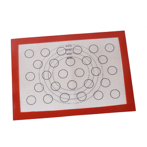 100% Usine logo personnalisé réutilisable en silicone <span class=keywords><strong>pâtisserie</strong></span> et tapis de cuisson à <span class=keywords><strong>haute</strong></span> température - Product Image 6