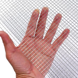 ERJNND Stainless Steel Welded <b>Mesh</b> 12 x 24 Inches 304 Steel Rectangular <b>Screen</b> - Product Image 1