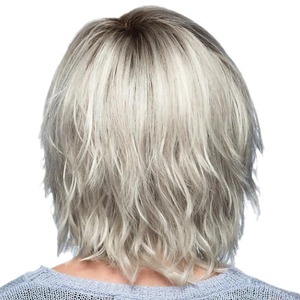 Perruque de cosplay longue de 70 cm, lisse et soyeuse, pour femmes, pour les fêtes, en fibre synthétique résistante à haute température - Product Image 5