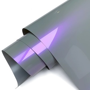 Película Eléctrica para Autos y Motos, PVC, Color Ceniza Volcánica de Ensueño, Cambia de Tono, Gris Encantador, Púrpura - Product Image 3