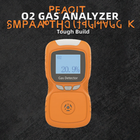 Analyseur multi-gaz portable haute précision Oceanus OC-840 O2/H2S/CO, micro-mètre d'oxygène, batterie rechargeable, ABS